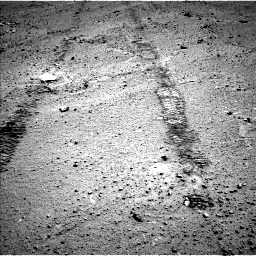 Nasa's Mars rover Curiosity acquired this image using its Left Navigation Camera on Sol 569, at drive 1206, site number 29