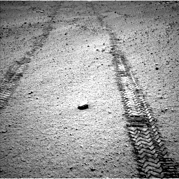 Nasa's Mars rover Curiosity acquired this image using its Left Navigation Camera on Sol 569, at drive 1296, site number 29