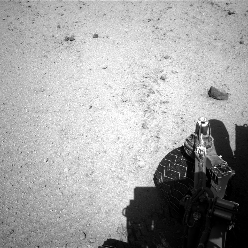 Nasa's Mars rover Curiosity acquired this image using its Left Navigation Camera on Sol 569, at drive 1572, site number 29