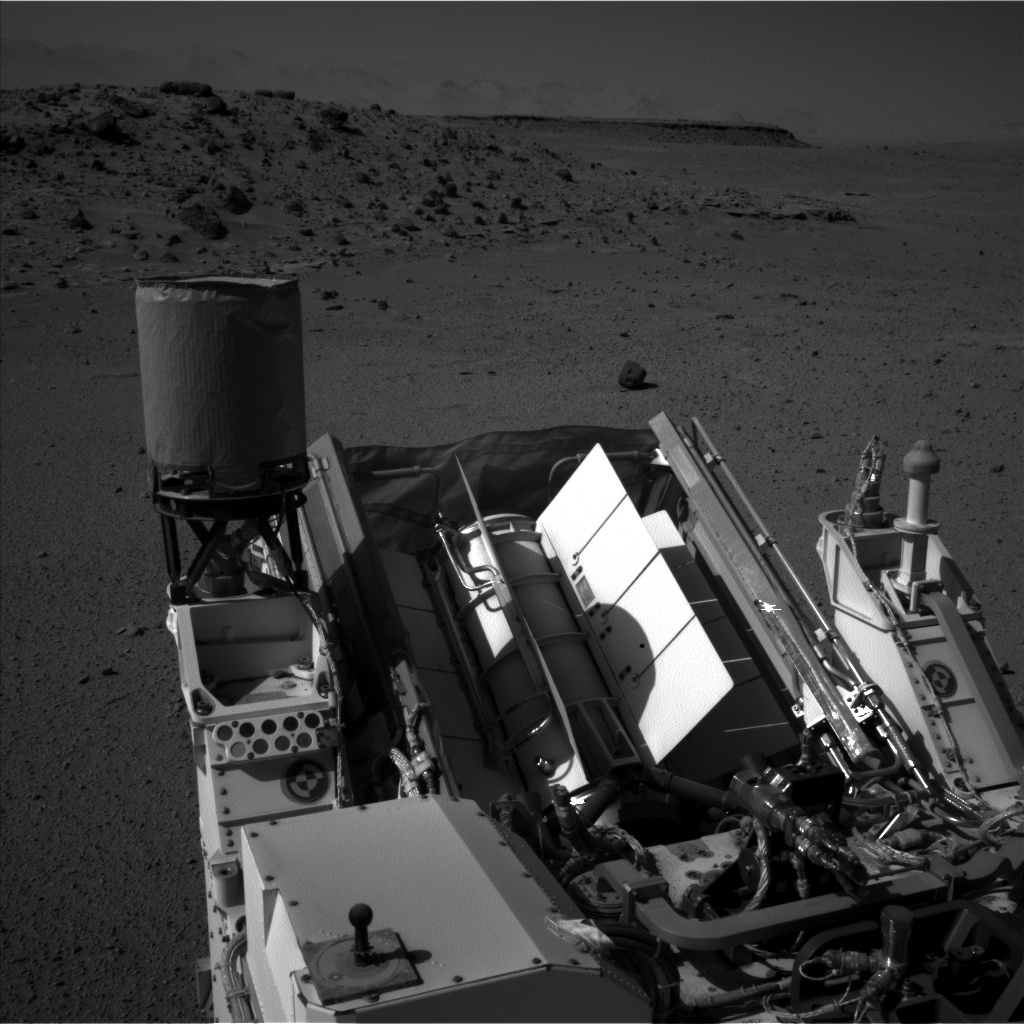 Nasa's Mars rover Curiosity acquired this image using its Left Navigation Camera on Sol 569, at drive 0, site number 30