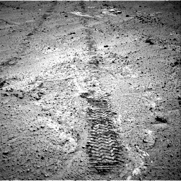 Nasa's Mars rover Curiosity acquired this image using its Right Navigation Camera on Sol 569, at drive 1176, site number 29