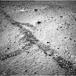 Nasa's Mars rover Curiosity acquired this image using its Left Navigation Camera on Sol 571, at drive 0, site number 30