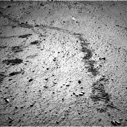 Nasa's Mars rover Curiosity acquired this image using its Left Navigation Camera on Sol 572, at drive 48, site number 30