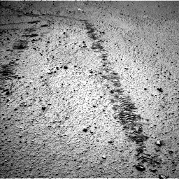 Nasa's Mars rover Curiosity acquired this image using its Left Navigation Camera on Sol 572, at drive 72, site number 30