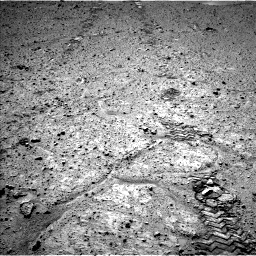 Nasa's Mars rover Curiosity acquired this image using its Left Navigation Camera on Sol 572, at drive 372, site number 30