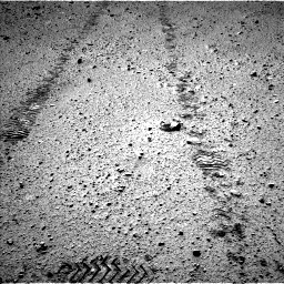 Nasa's Mars rover Curiosity acquired this image using its Left Navigation Camera on Sol 572, at drive 444, site number 30