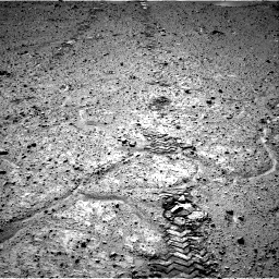 Nasa's Mars rover Curiosity acquired this image using its Right Navigation Camera on Sol 572, at drive 372, site number 30