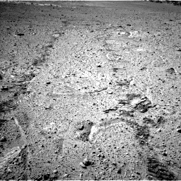 Nasa's Mars rover Curiosity acquired this image using its Left Navigation Camera on Sol 574, at drive 592, site number 30
