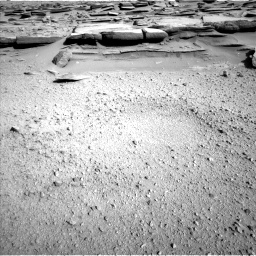 Nasa's Mars rover Curiosity acquired this image using its Left Navigation Camera on Sol 574, at drive 712, site number 30