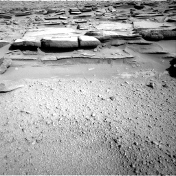 Nasa's Mars rover Curiosity acquired this image using its Right Navigation Camera on Sol 574, at drive 724, site number 30