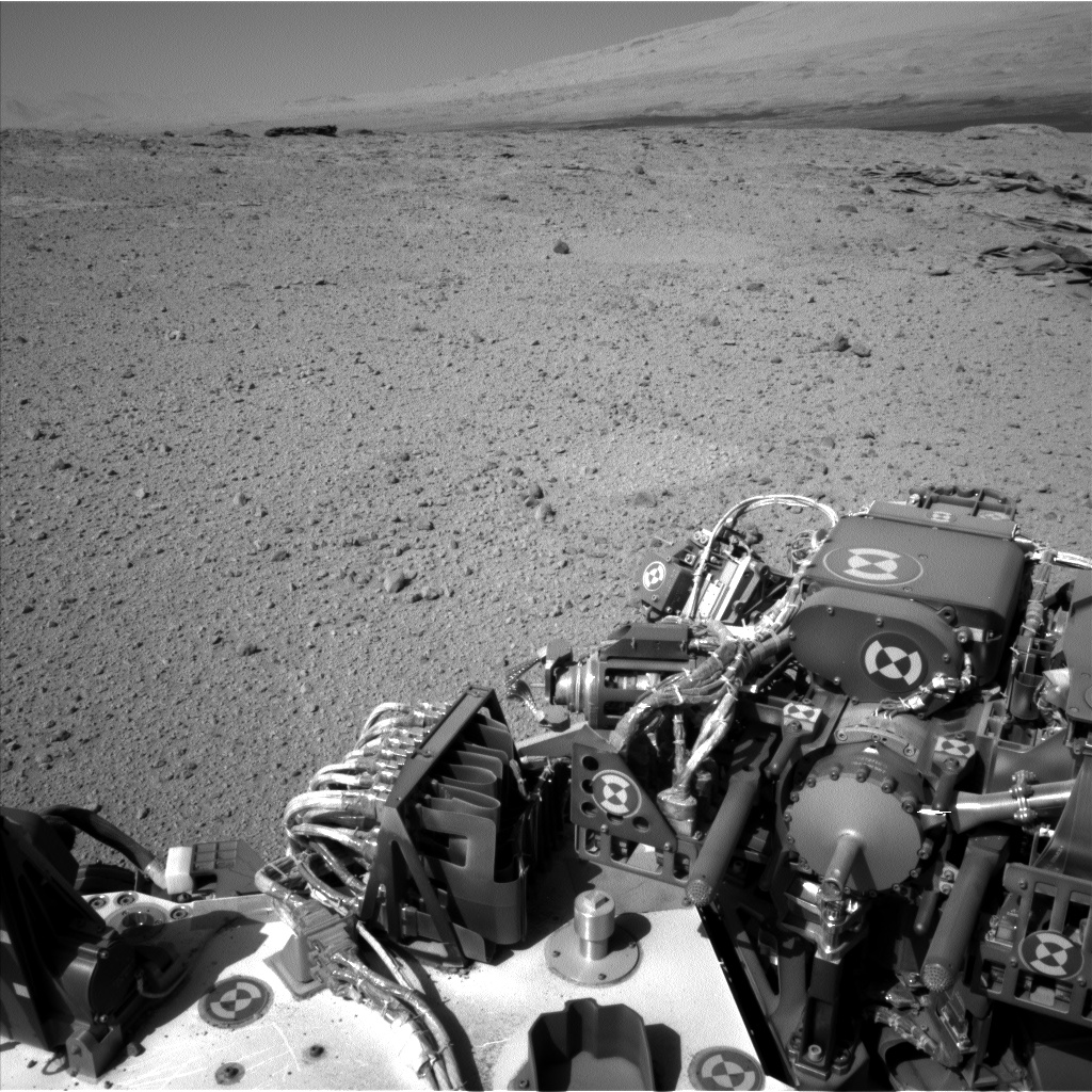 Nasa's Mars rover Curiosity acquired this image using its Left Navigation Camera on Sol 575, at drive 740, site number 30