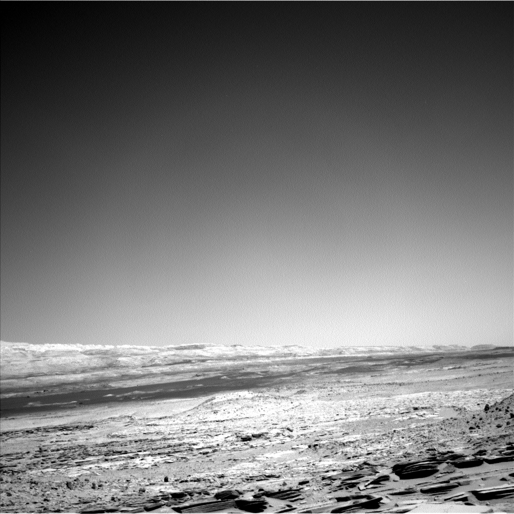 Nasa's Mars rover Curiosity acquired this image using its Left Navigation Camera on Sol 576, at drive 740, site number 30