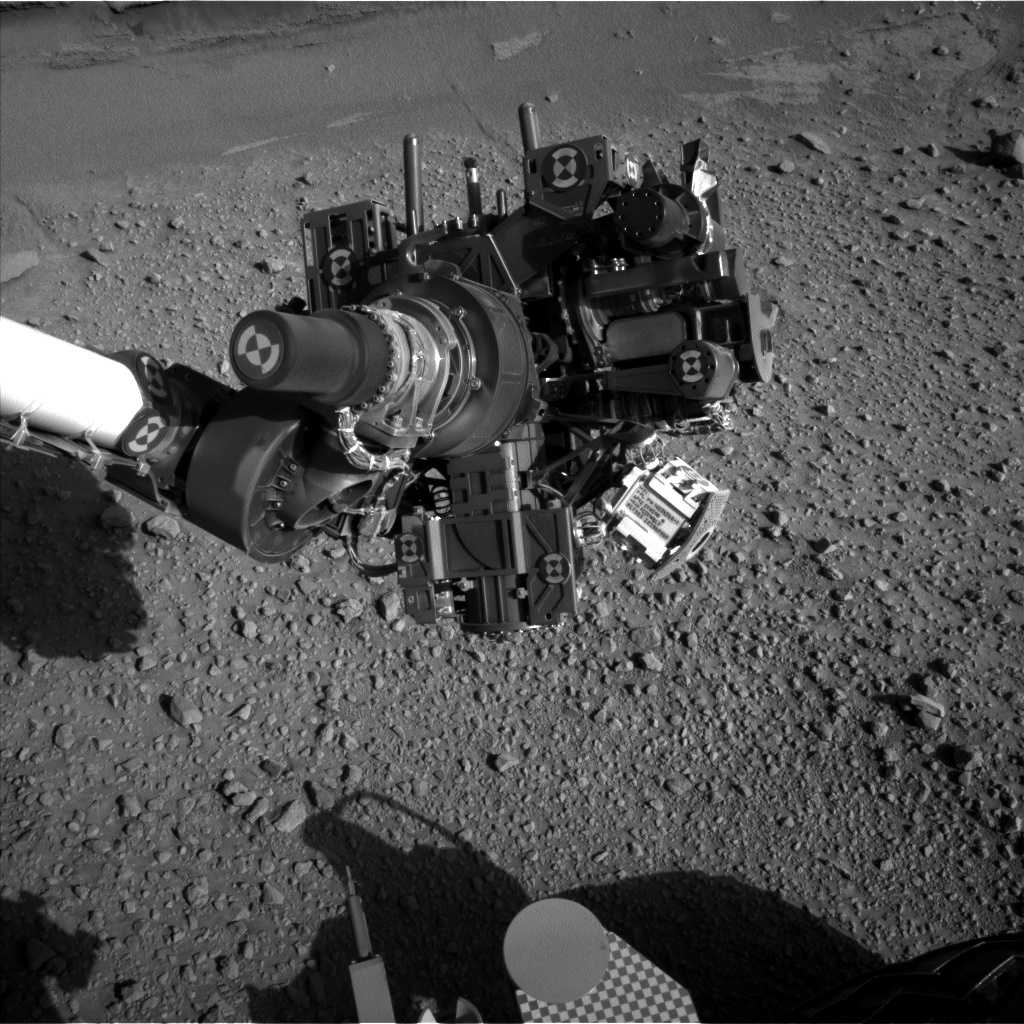 Nasa's Mars rover Curiosity acquired this image using its Left Navigation Camera on Sol 578, at drive 740, site number 30