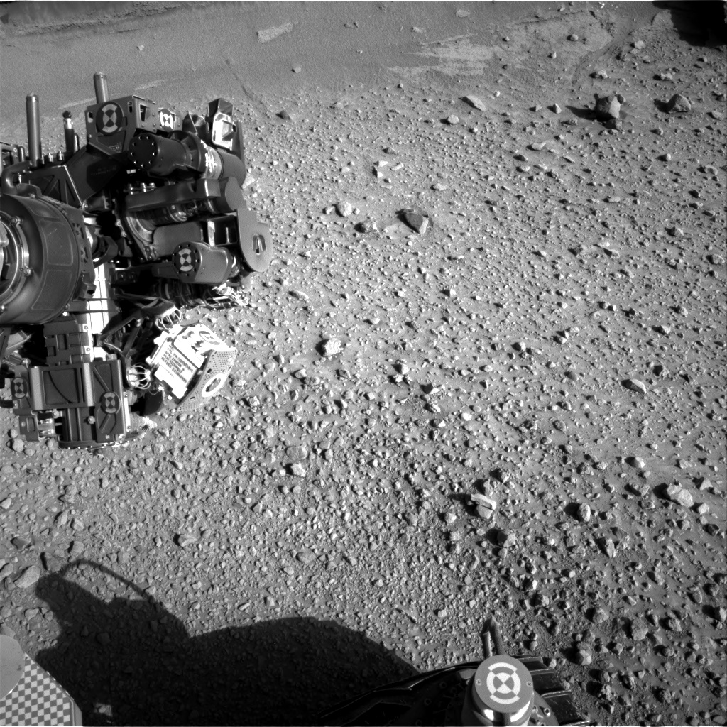 Nasa's Mars rover Curiosity acquired this image using its Right Navigation Camera on Sol 578, at drive 740, site number 30