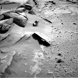 Nasa's Mars rover Curiosity acquired this image using its Left Navigation Camera on Sol 581, at drive 770, site number 30
