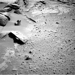 Nasa's Mars rover Curiosity acquired this image using its Right Navigation Camera on Sol 581, at drive 764, site number 30