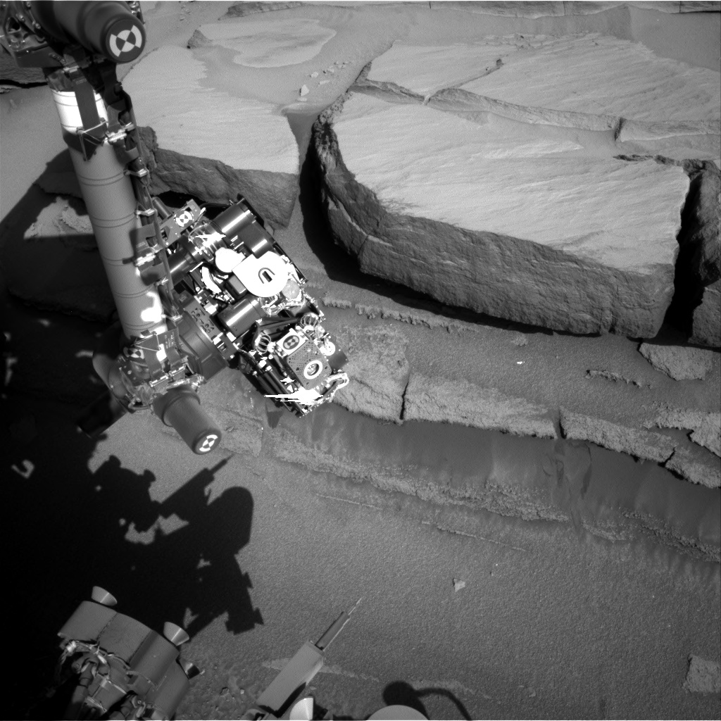 Nasa's Mars rover Curiosity acquired this image using its Right Navigation Camera on Sol 584, at drive 786, site number 30