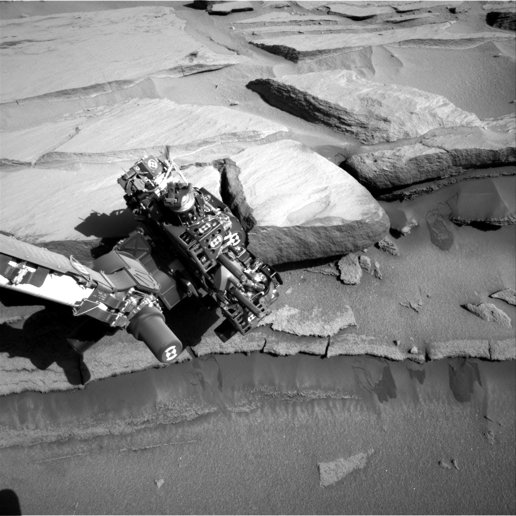 Nasa's Mars rover Curiosity acquired this image using its Right Navigation Camera on Sol 585, at drive 786, site number 30