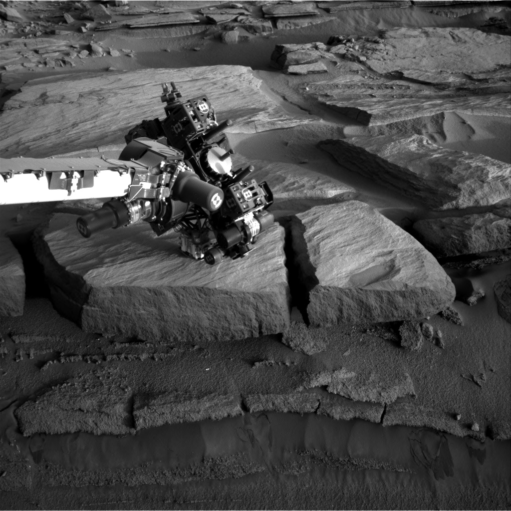 Nasa's Mars rover Curiosity acquired this image using its Right Navigation Camera on Sol 585, at drive 786, site number 30