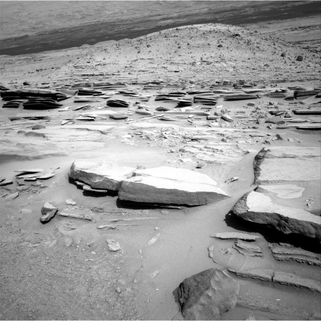 Nasa's Mars rover Curiosity acquired this image using its Right Navigation Camera on Sol 586, at drive 820, site number 30