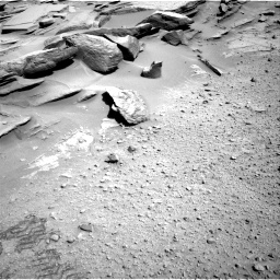 Nasa's Mars rover Curiosity acquired this image using its Right Navigation Camera on Sol 587, at drive 844, site number 30