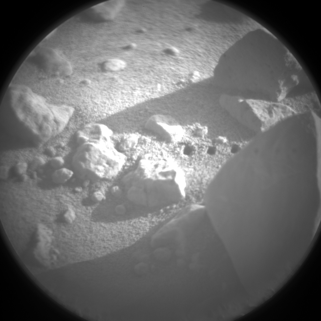 Nasa's Mars rover Curiosity acquired this image using its Chemistry & Camera (ChemCam) on Sol 588, at drive 1254, site number 30