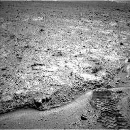 Nasa's Mars rover Curiosity acquired this image using its Left Navigation Camera on Sol 588, at drive 986, site number 30