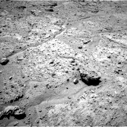 Nasa's Mars rover Curiosity acquired this image using its Left Navigation Camera on Sol 588, at drive 1064, site number 30