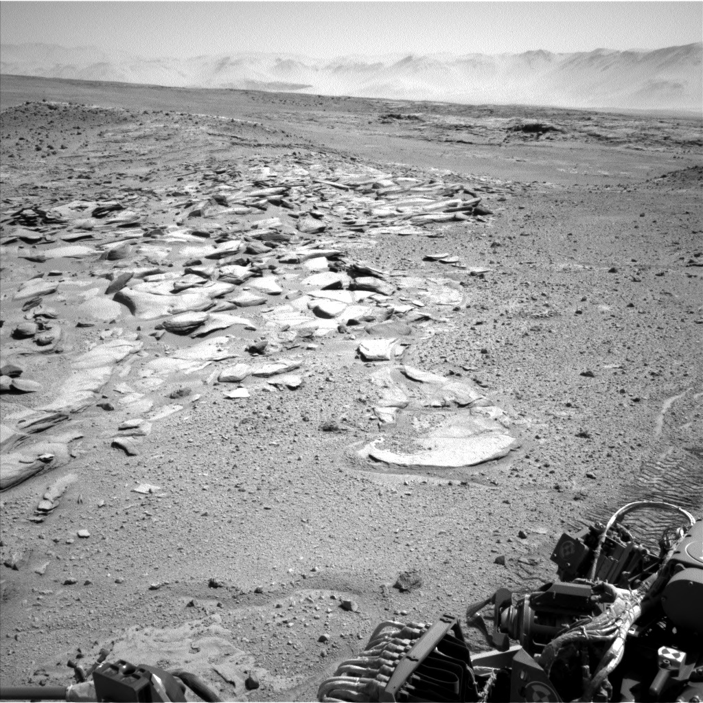 Nasa's Mars rover Curiosity acquired this image using its Left Navigation Camera on Sol 588, at drive 1070, site number 30