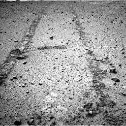 Nasa's Mars rover Curiosity acquired this image using its Left Navigation Camera on Sol 588, at drive 1238, site number 30