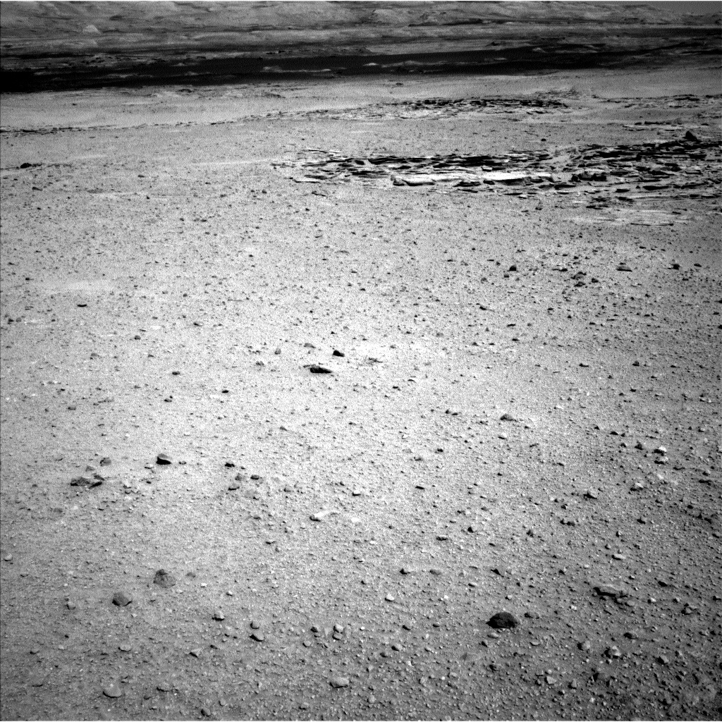 Nasa's Mars rover Curiosity acquired this image using its Left Navigation Camera on Sol 588, at drive 1254, site number 30