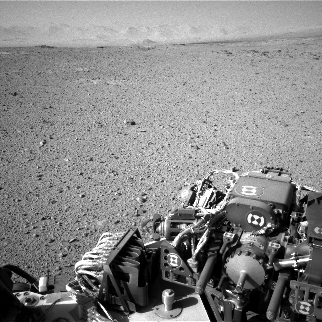 Nasa's Mars rover Curiosity acquired this image using its Left Navigation Camera on Sol 588, at drive 1254, site number 30