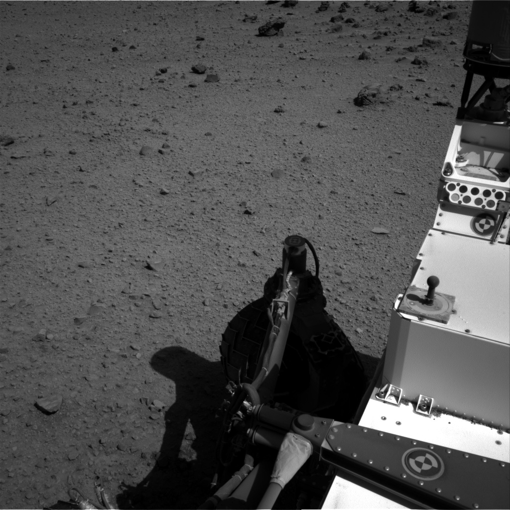 Nasa's Mars rover Curiosity acquired this image using its Right Navigation Camera on Sol 588, at drive 1208, site number 30