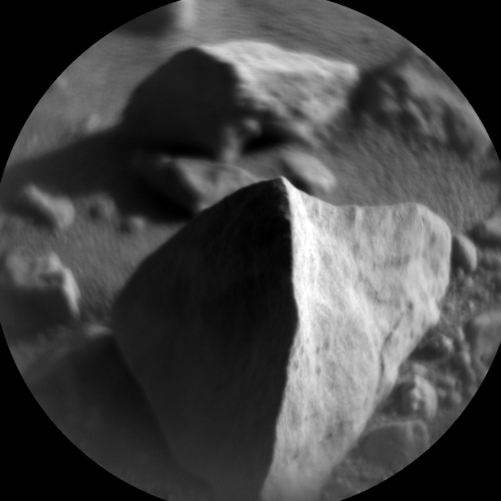 Nasa's Mars rover Curiosity acquired this image using its Chemistry & Camera (ChemCam) on Sol 588, at drive 1254, site number 30