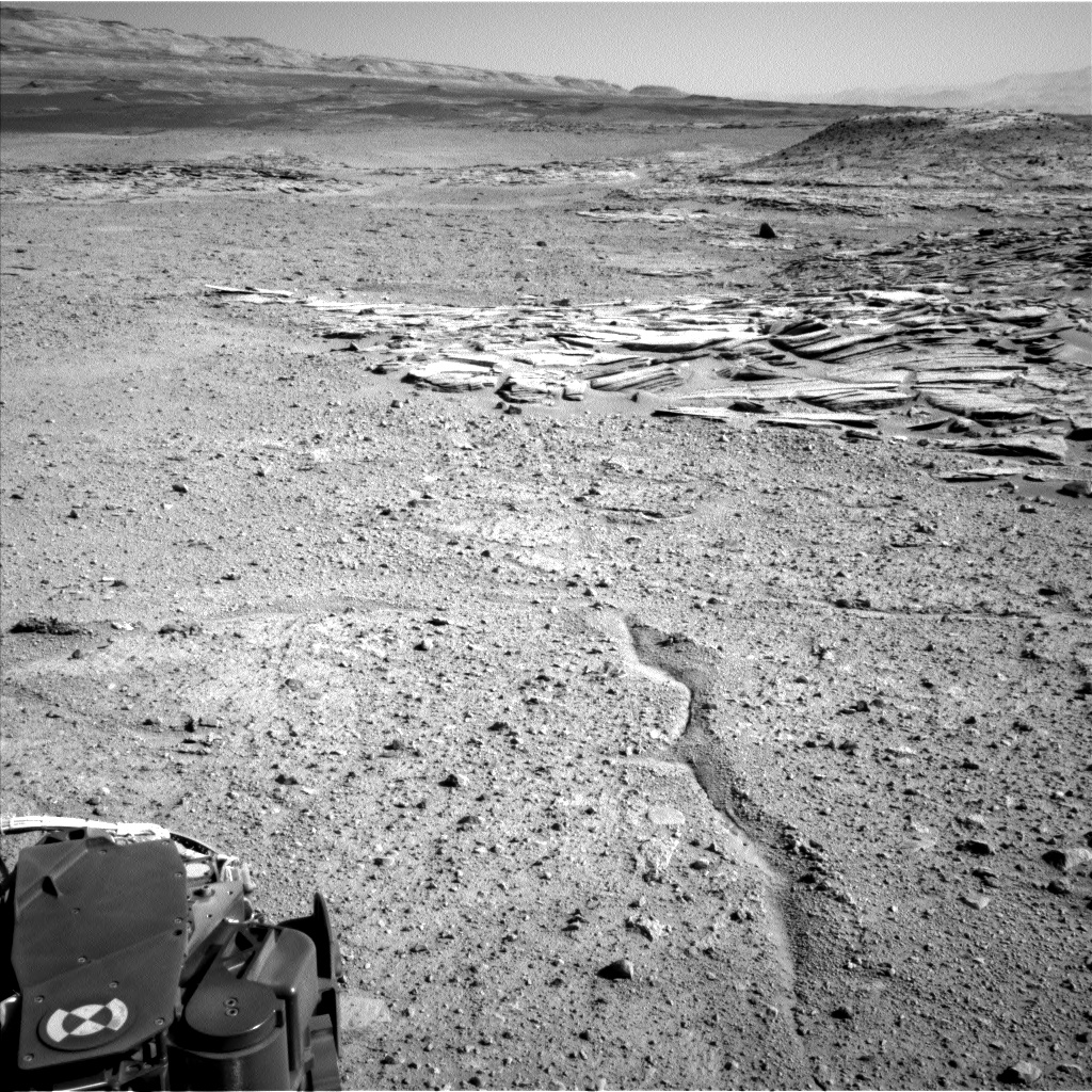Nasa's Mars rover Curiosity acquired this image using its Left Navigation Camera on Sol 589, at drive 0, site number 31