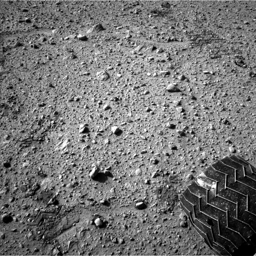 Nasa's Mars rover Curiosity acquired this image using its Left Navigation Camera on Sol 589, at drive 0, site number 31