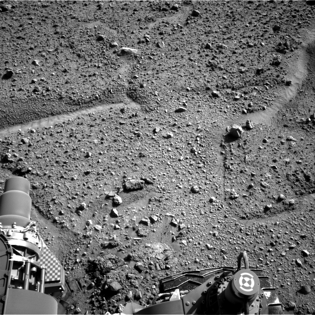 Nasa's Mars rover Curiosity acquired this image using its Right Navigation Camera on Sol 589, at drive 0, site number 31