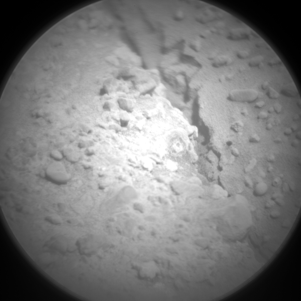 Nasa's Mars rover Curiosity acquired this image using its Chemistry & Camera (ChemCam) on Sol 592, at drive 0, site number 31