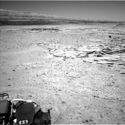 Nasa's Mars rover Curiosity acquired this image using its Left Navigation Camera on Sol 593, at drive 6, site number 31