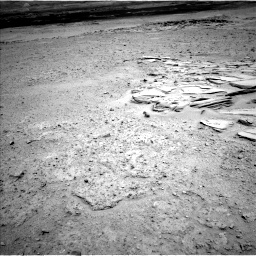 Nasa's Mars rover Curiosity acquired this image using its Left Navigation Camera on Sol 593, at drive 42, site number 31