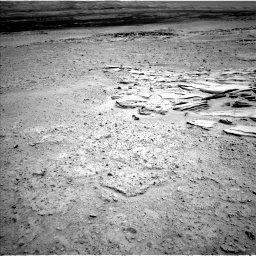 Nasa's Mars rover Curiosity acquired this image using its Left Navigation Camera on Sol 593, at drive 66, site number 31