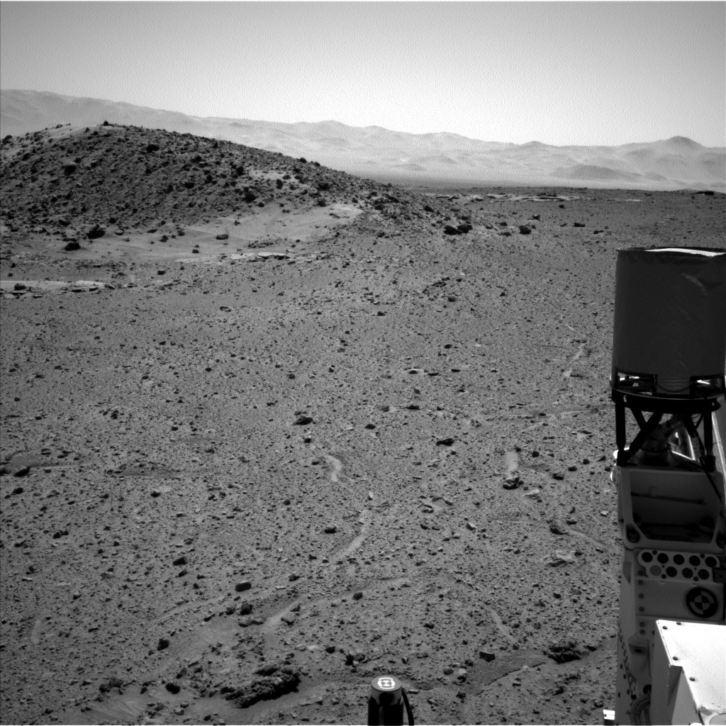 Nasa's Mars rover Curiosity acquired this image using its Left Navigation Camera on Sol 593, at drive 72, site number 31
