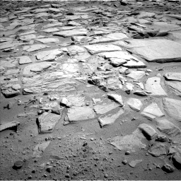 Nasa's Mars rover Curiosity acquired this image using its Left Navigation Camera on Sol 593, at drive 144, site number 31