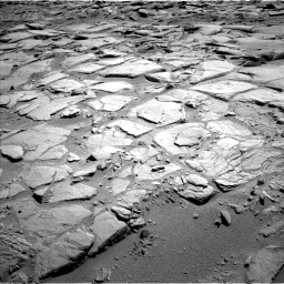 Nasa's Mars rover Curiosity acquired this image using its Left Navigation Camera on Sol 593, at drive 168, site number 31