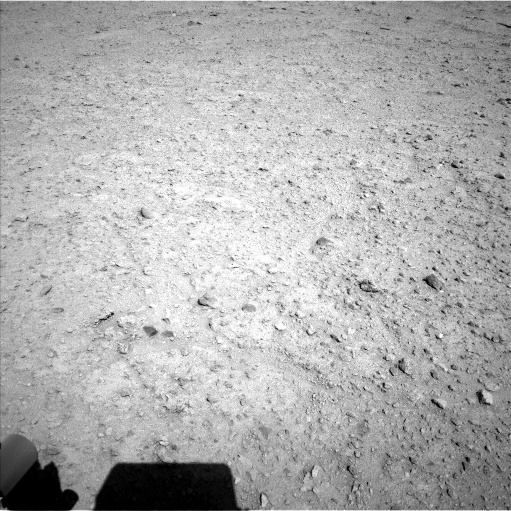 Nasa's Mars rover Curiosity acquired this image using its Left Navigation Camera on Sol 593, at drive 180, site number 31