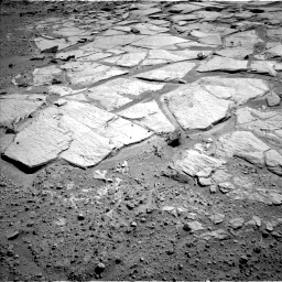 Nasa's Mars rover Curiosity acquired this image using its Left Navigation Camera on Sol 593, at drive 192, site number 31