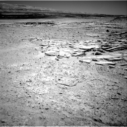 Nasa's Mars rover Curiosity acquired this image using its Right Navigation Camera on Sol 593, at drive 24, site number 31