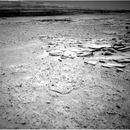 Nasa's Mars rover Curiosity acquired this image using its Right Navigation Camera on Sol 593, at drive 30, site number 31
