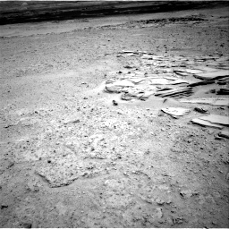 Nasa's Mars rover Curiosity acquired this image using its Right Navigation Camera on Sol 593, at drive 42, site number 31