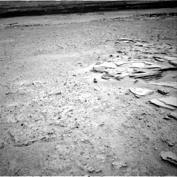 Nasa's Mars rover Curiosity acquired this image using its Right Navigation Camera on Sol 593, at drive 48, site number 31